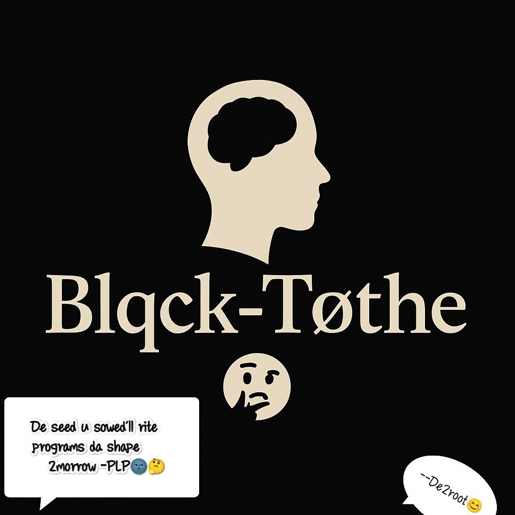 Blqck-Tøthe🌚🤔 Image16